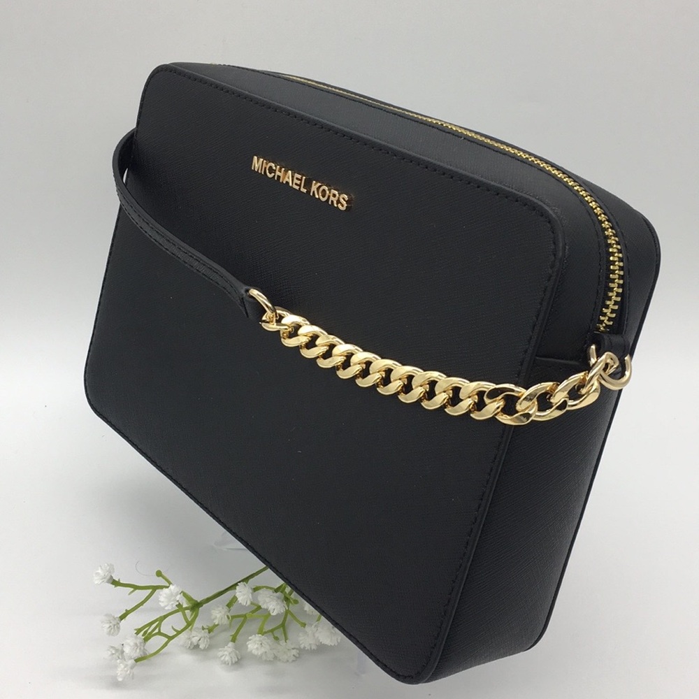 MICHAEL KORS JET SET ITEM LG EW CROSSBODY … - Picture 1 of 8